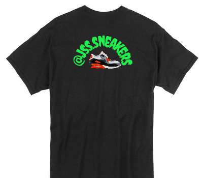Custom Gildan 100% Cotton Black T-Shirt
