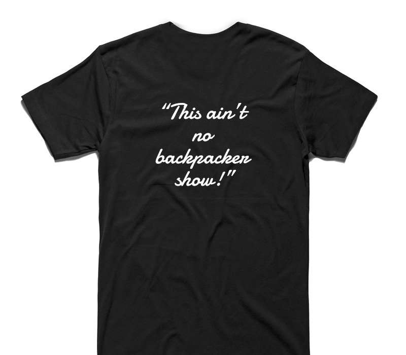 Custom AS Colour 100% Cotton Black T-Shirt