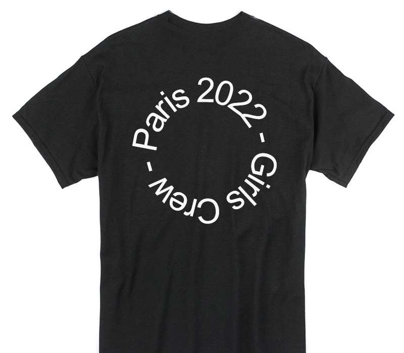 Custom Gildan 100% Cotton Black T-Shirt