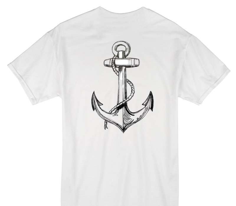 Custom Gildan 100% Cotton White T-Shirt