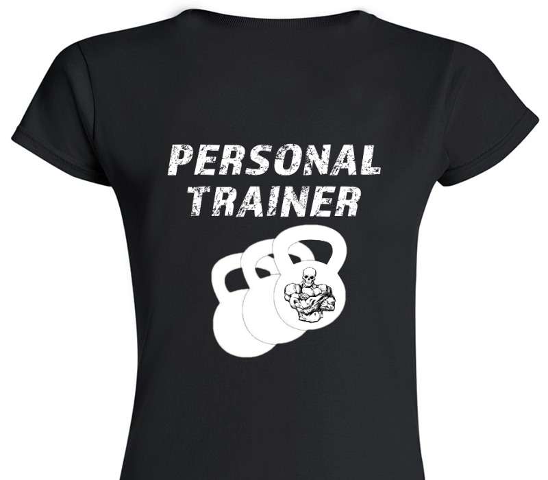 Custom Womens Soft Style 100% Cotton Black T-Shirt