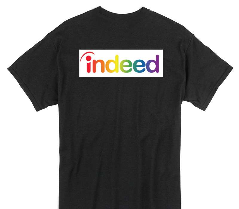Custom Gildan 100% Cotton Black T-Shirt