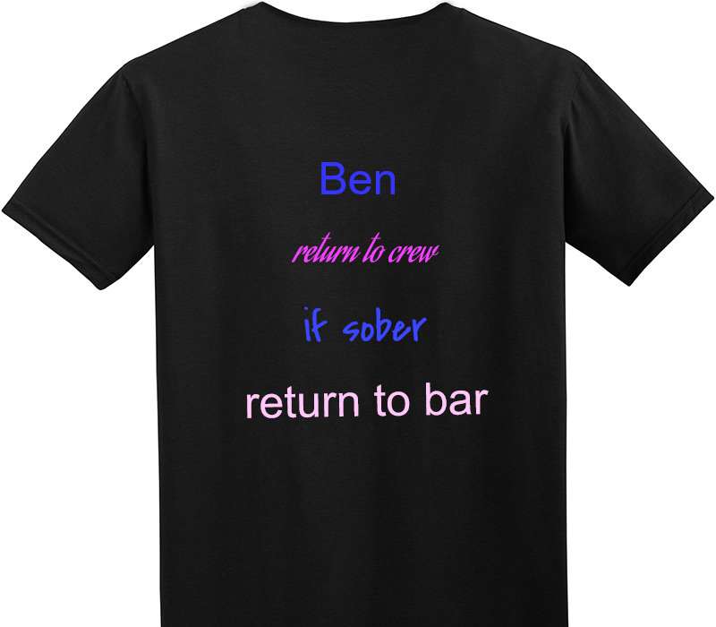 Custom Adult Soft Style 100% Cotton Black T-Shirt