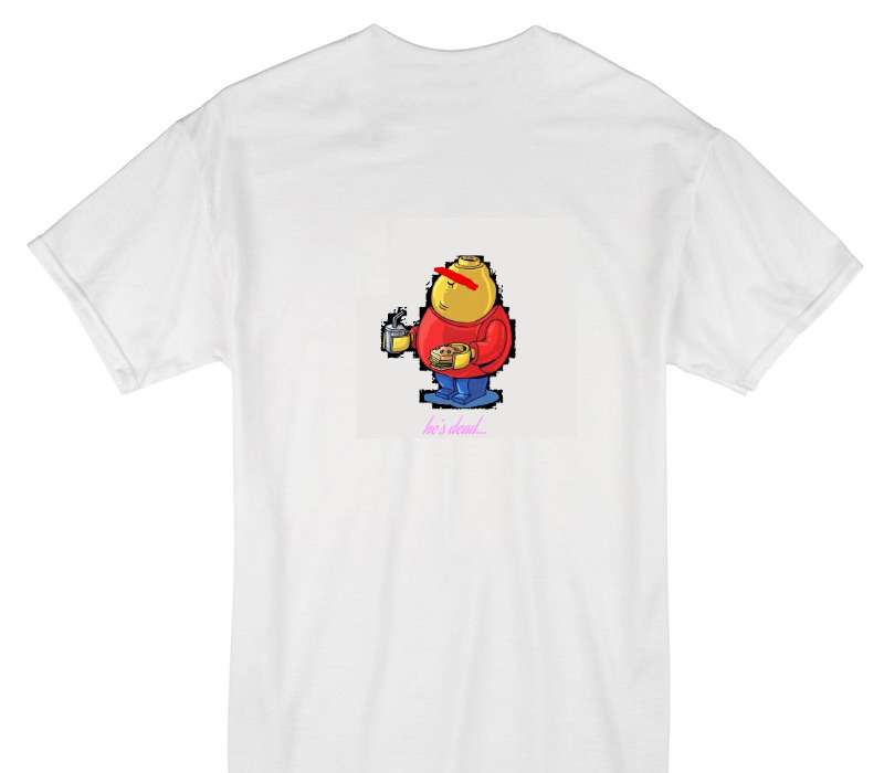 Custom Gildan 100% Cotton White T-Shirt