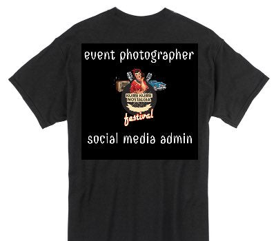 Custom Gildan 100% Cotton Black T-Shirt
