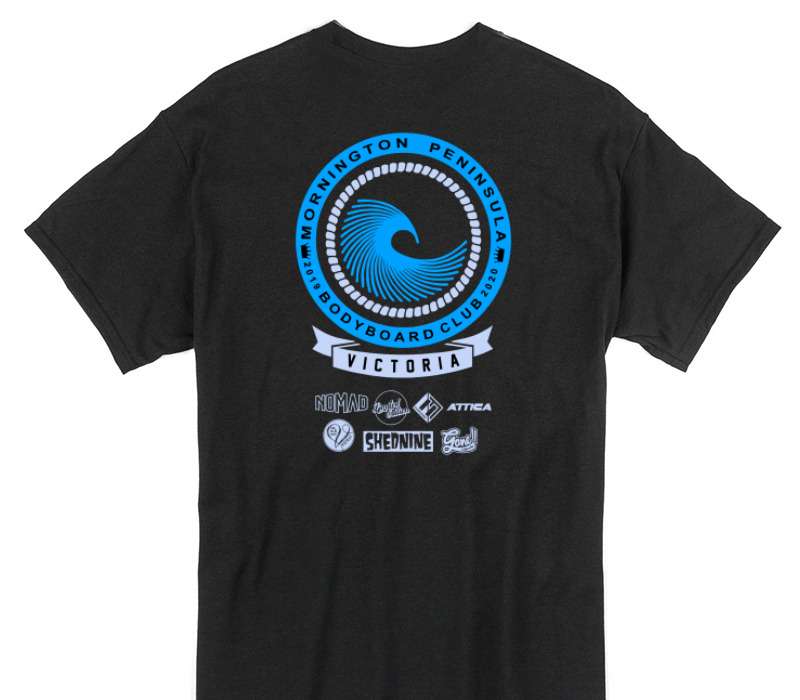 Custom Gildan 100% Cotton Black T-Shirt