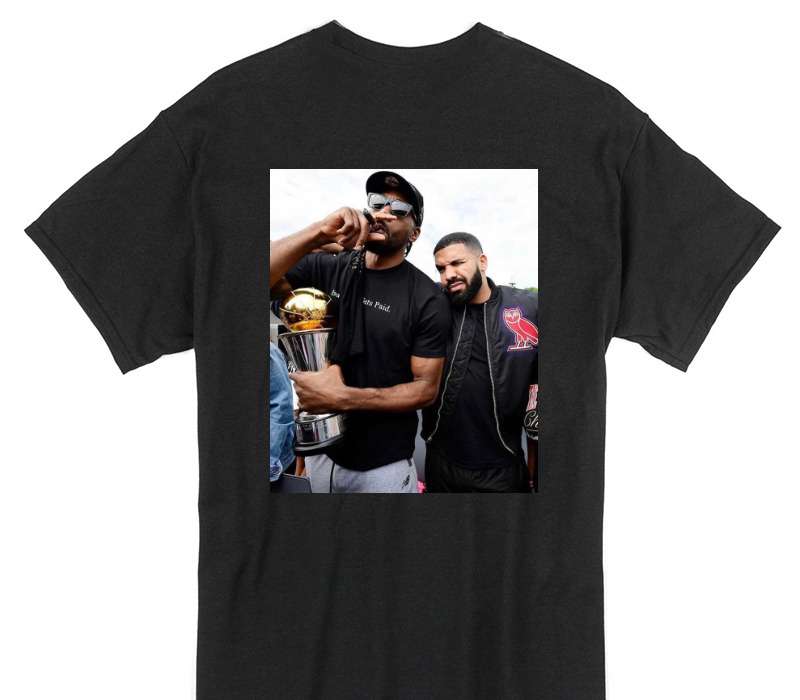 Custom Gildan 100% Cotton Black T-Shirt