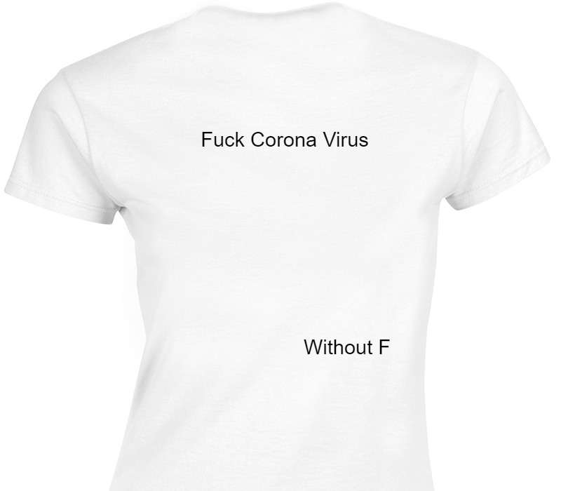 Custom Womens Soft Style 100% Cotton White T-Shirt