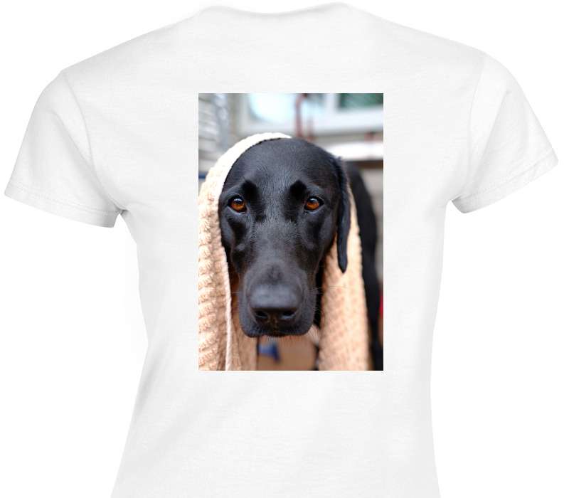 Custom Womens Soft Style 100% Cotton White T-Shirt