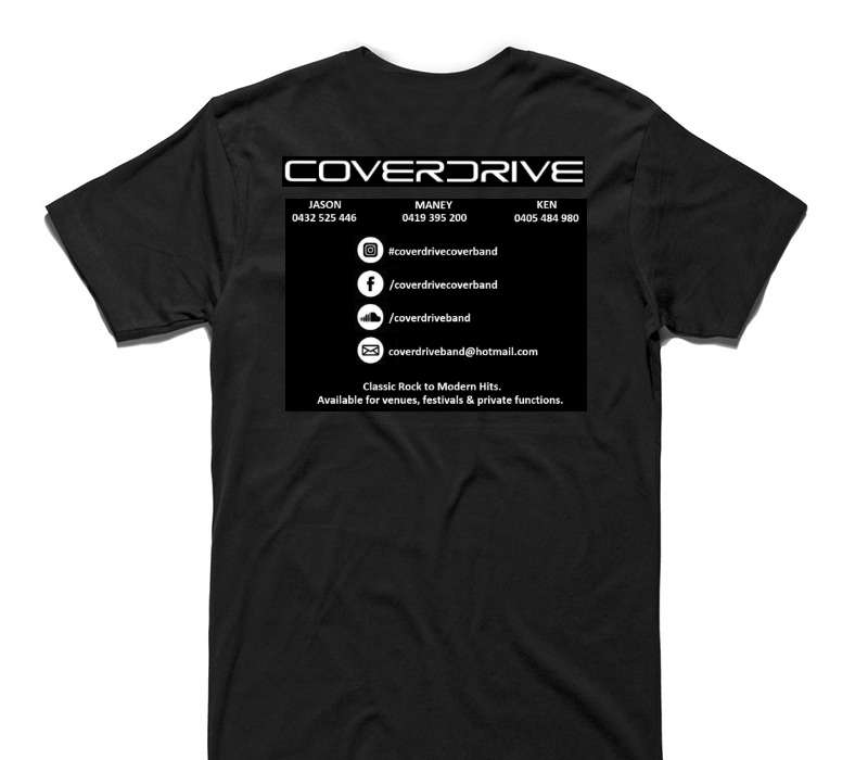 Custom AS Colour 100% Cotton Black T-Shirt