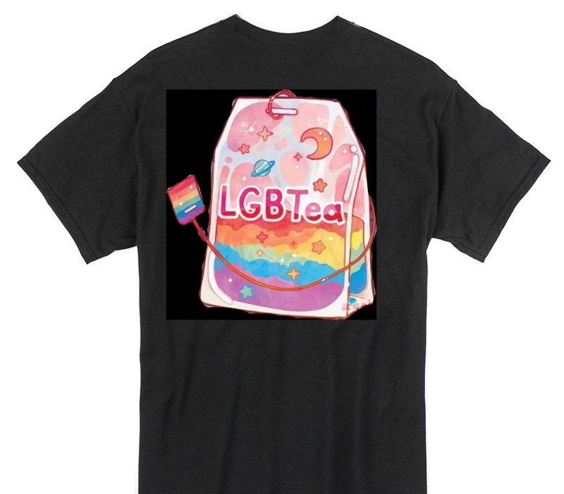 Custom Gildan 100% Cotton Black T-Shirt