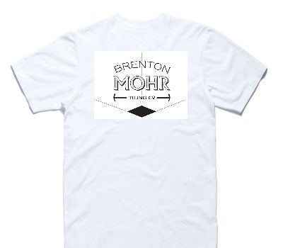 Custom AS Colour 100% Cotton White T-Shirt
