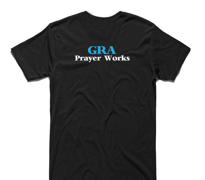 Custom AS Colour 100% Cotton Black T-Shirt