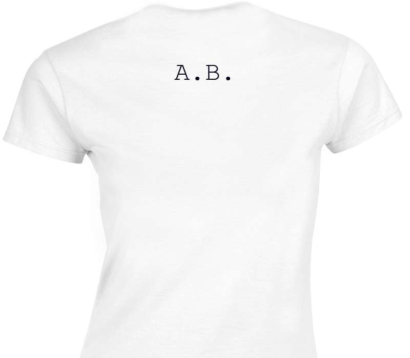 Custom Womens Soft Style 100% Cotton White T-Shirt