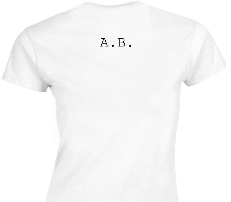 Custom Womens Soft Style 100% Cotton White T-Shirt