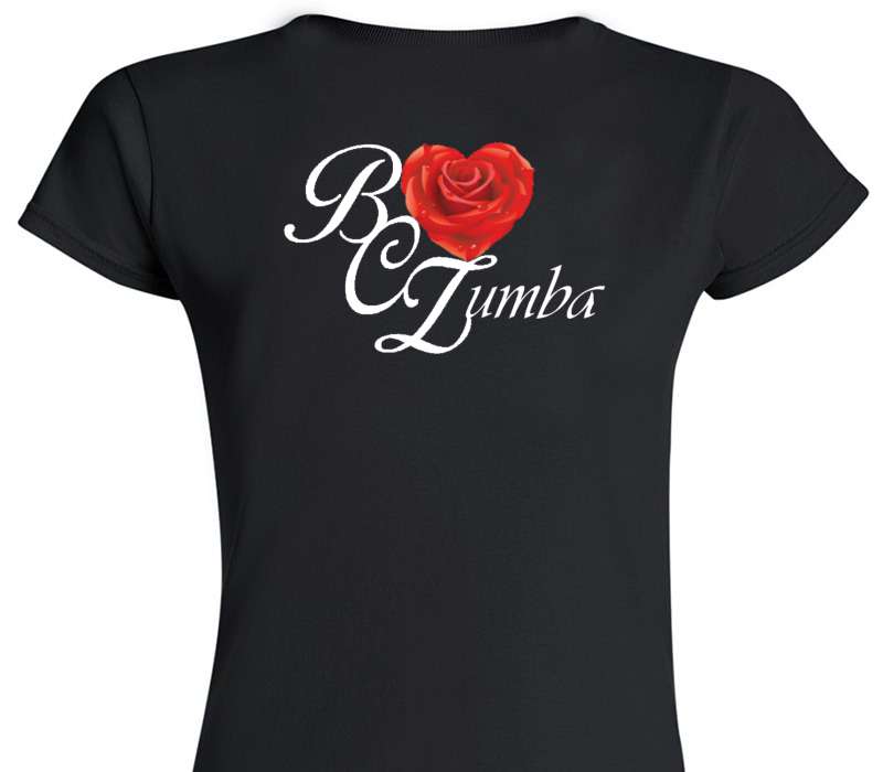 Custom Womens Soft Style 100% Cotton Black T-Shirt