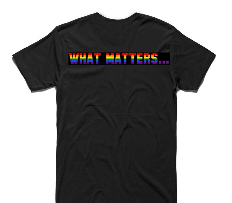 Custom AS Colour 100% Cotton Black T-Shirt