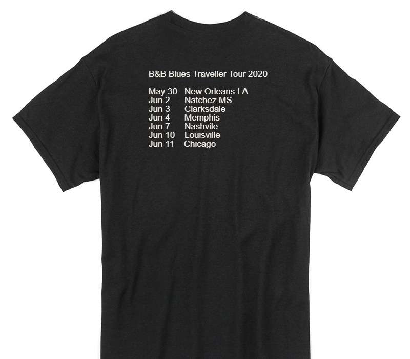 Custom Gildan 100% Cotton Black T-Shirt