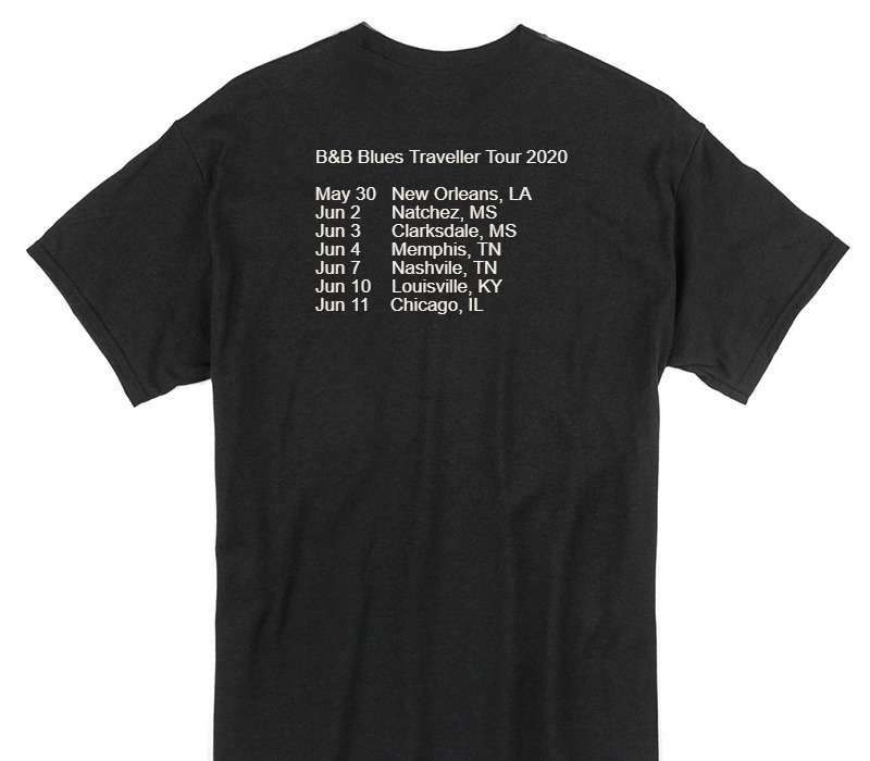 Custom Gildan 100% Cotton Black T-Shirt