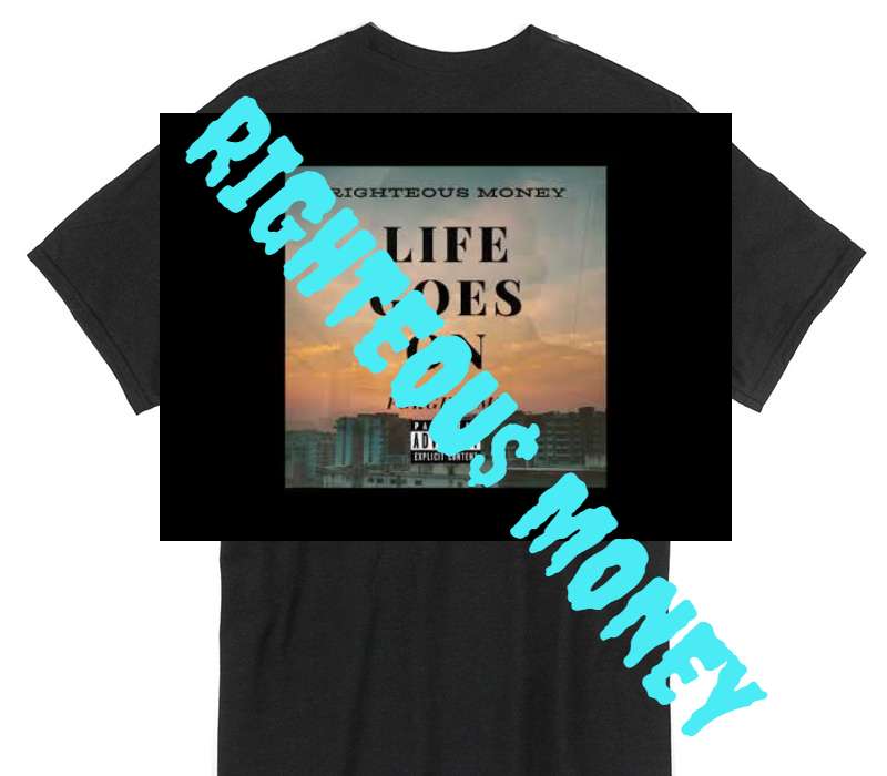 Custom Gildan 100% Cotton Black T-Shirt