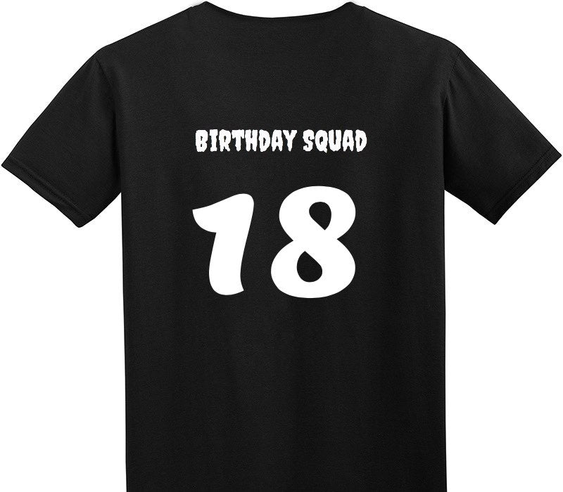 Custom Adult Soft Style 100% Cotton Black T-Shirt