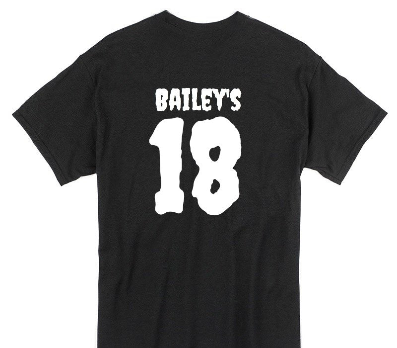 Custom Gildan 100% Cotton Black T-Shirt