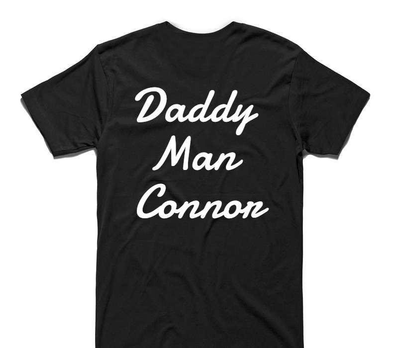 Custom AS Colour 100% Cotton Black T-Shirt