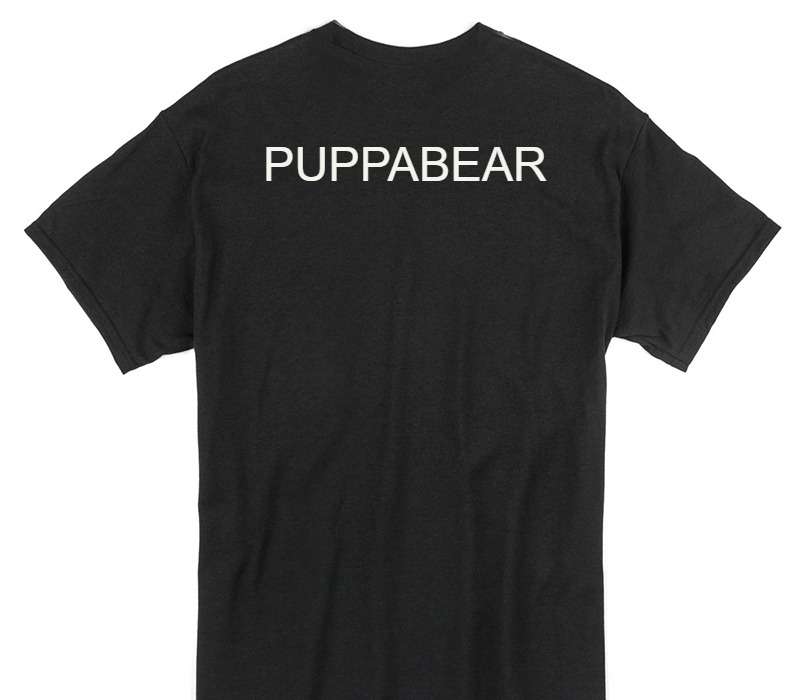Custom Gildan 100% Cotton Black T-Shirt