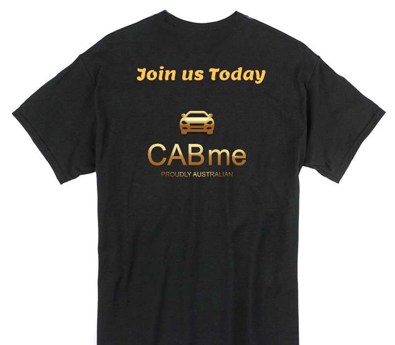 Custom Gildan 100% Cotton Black T-Shirt