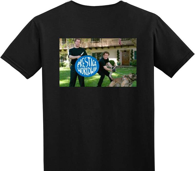 Custom Adult Soft Style 100% Cotton Black T-Shirt