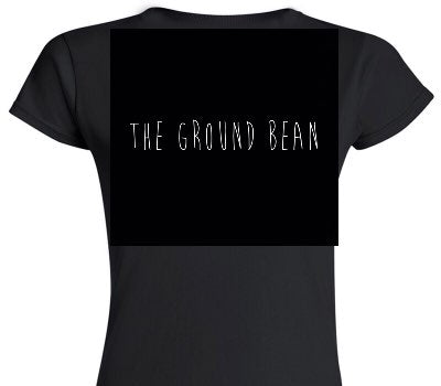 Custom Womens Soft Style 100% Cotton Black T-Shirt