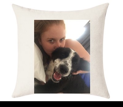 Custom Cushion Cover 50cm x 50 cm Off White