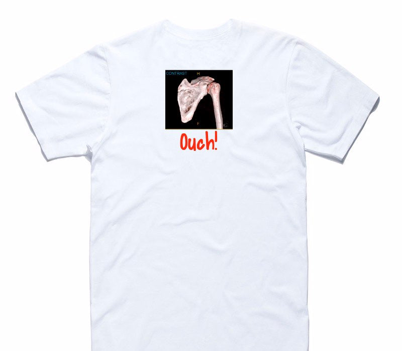 Custom AS Colour 100% Cotton White T-Shirt