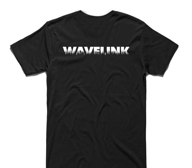 Custom AS Colour 100% Cotton Black T-Shirt
