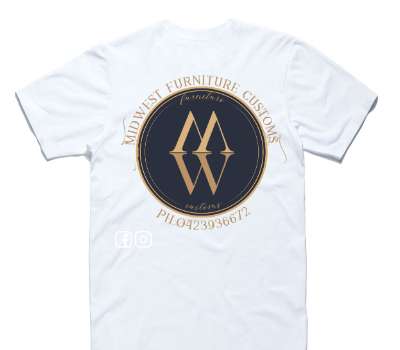 Custom AS Colour 100% Cotton White T-Shirt