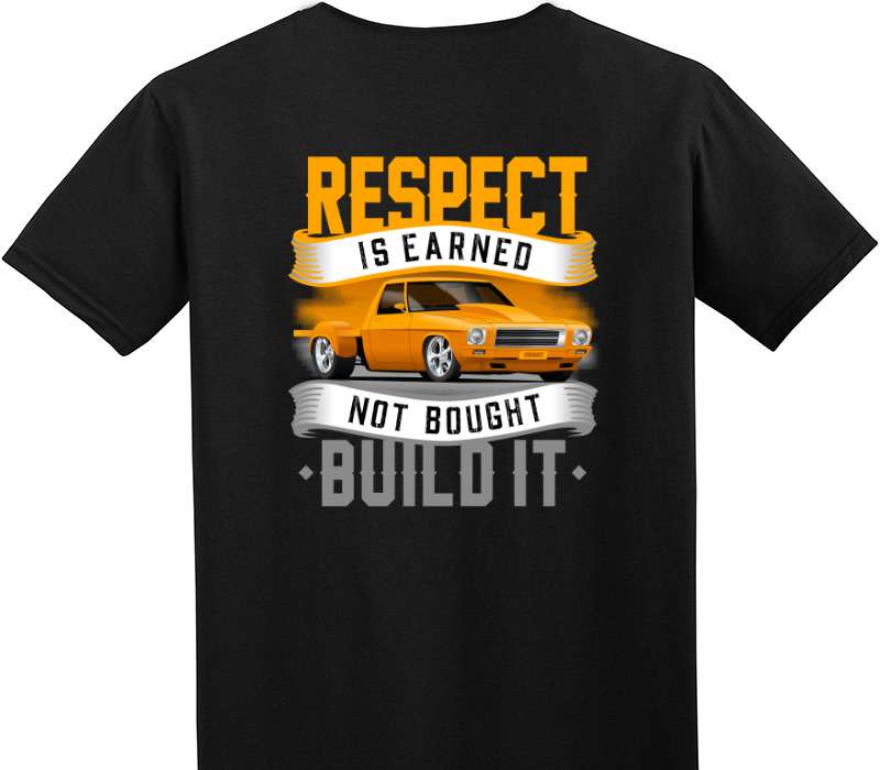 Custom Adult Soft Style 100% Cotton Black T-Shirt
