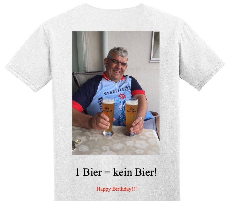 Custom Adult Soft Style 100% Cotton White T-Shirt