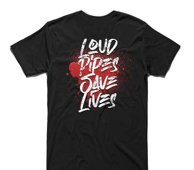 Custom AS Colour 100% Cotton Black T-Shirt