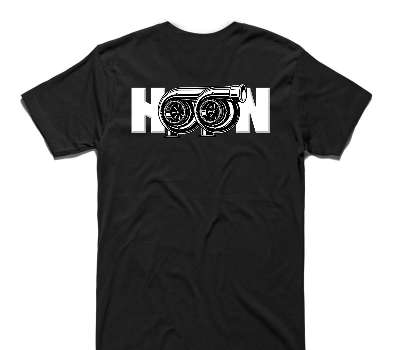 Custom AS Colour 100% Cotton Black T-Shirt