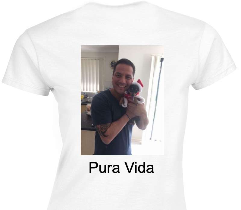 Custom Womens Soft Style 100% Cotton White T-Shirt