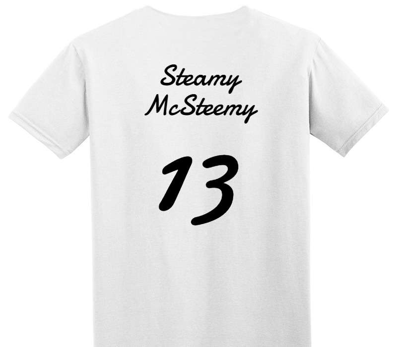 Custom Adult Soft Style 100% Cotton White T-Shirt