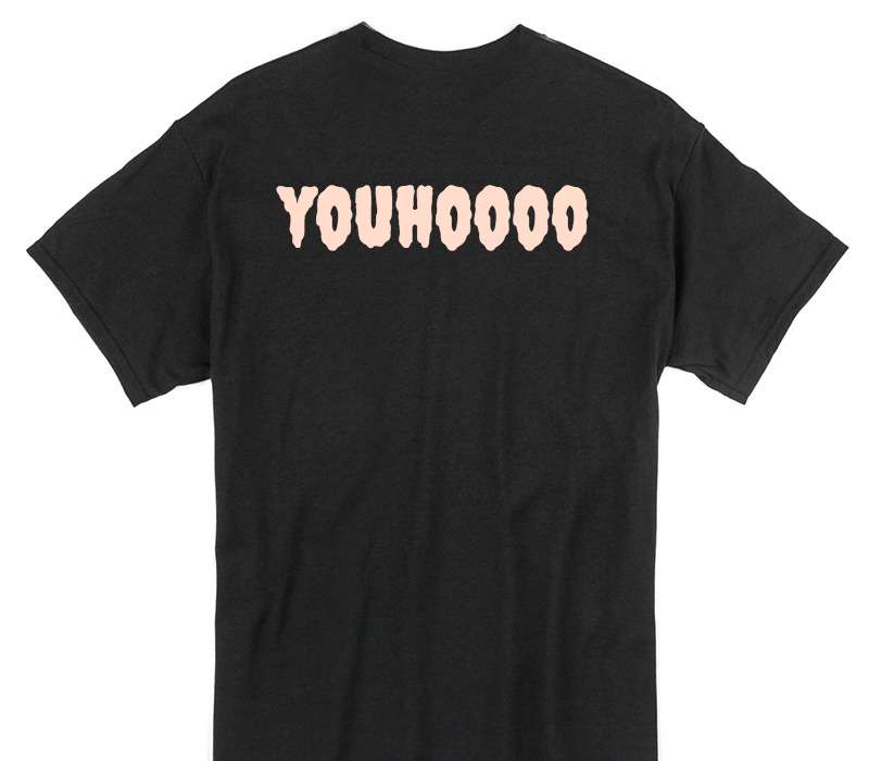 Custom Gildan 100% Cotton Black T-Shirt