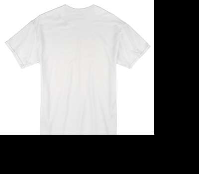 Custom Gildan 100% Cotton White T-Shirt