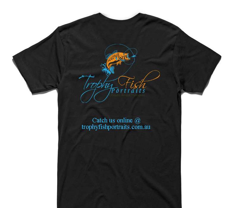 Custom AS Colour 100% Cotton Black T-Shirt
