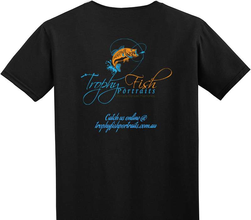 Custom Adult Soft Style 100% Cotton Black T-Shirt