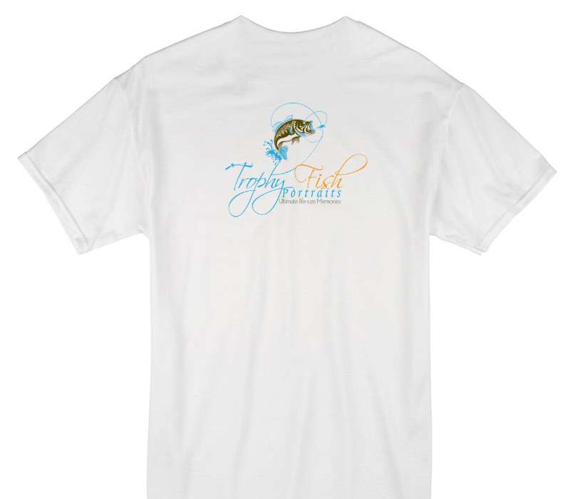 Custom Gildan 100% Cotton White T-Shirt
