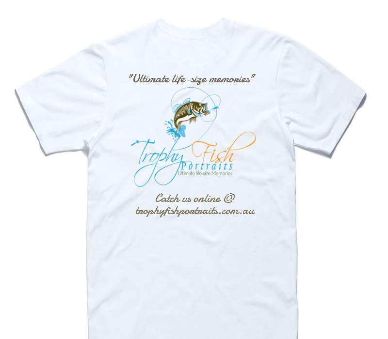 Custom AS Colour 100% Cotton White T-Shirt