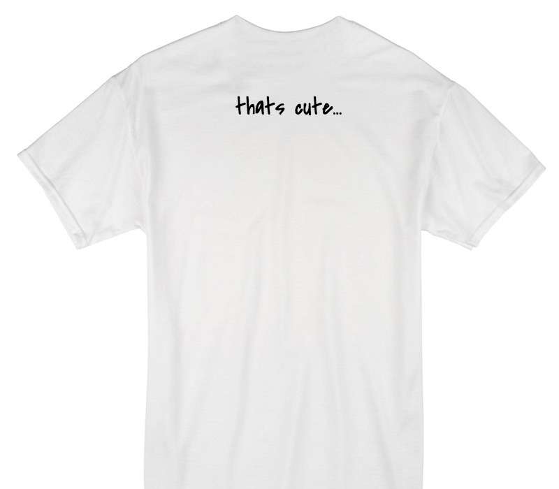 Custom Gildan 100% Cotton White T-Shirt