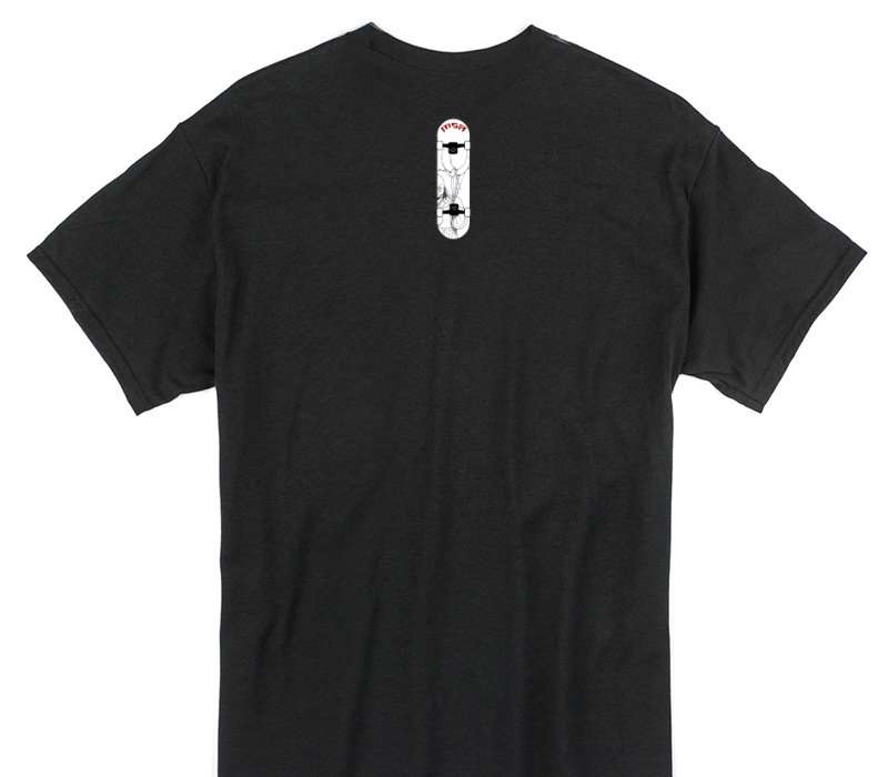 Custom Gildan 100% Cotton Black T-Shirt