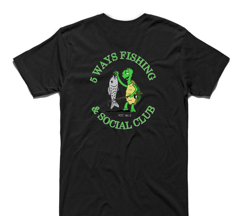 Custom AS Colour 100% Cotton Black T-Shirt
